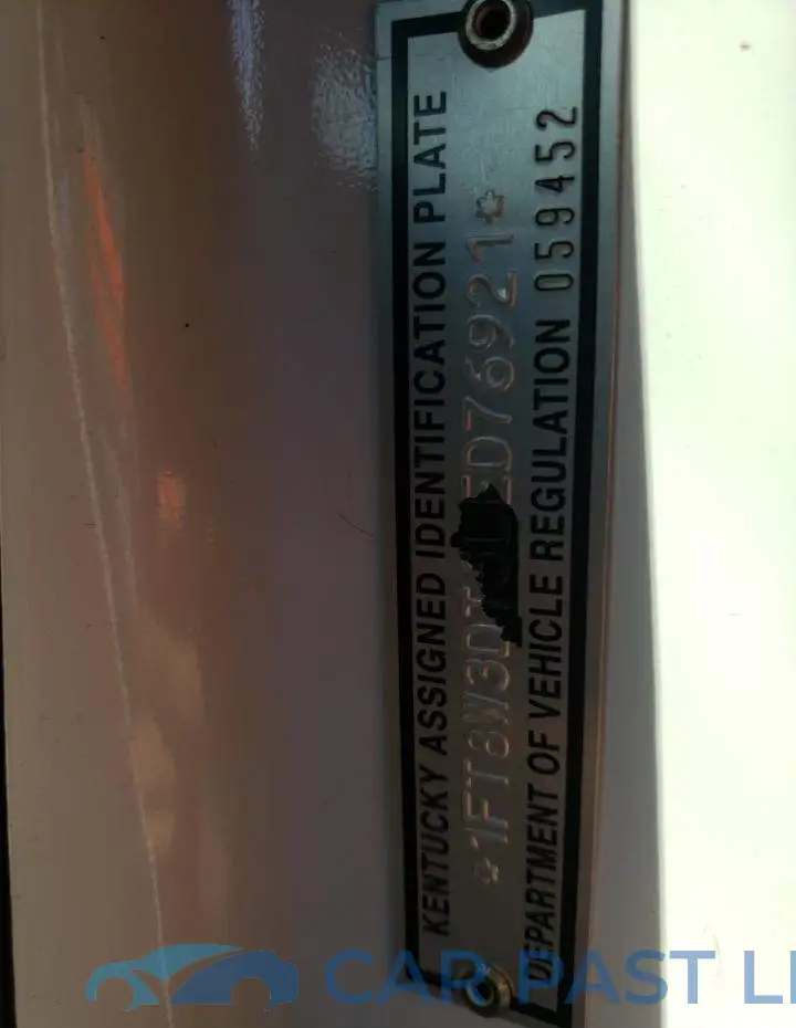 1FT8W3DT5LED76921# 10