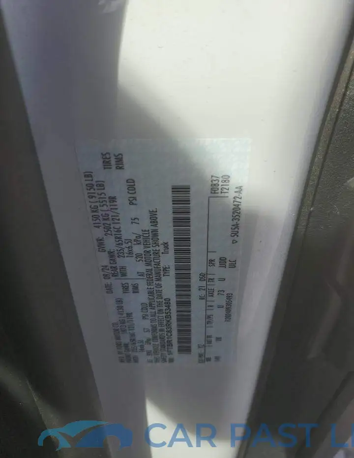 1FTBR1C83RKB53480# 13