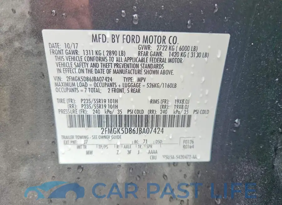 2FMGK5D86JBA07424# 13