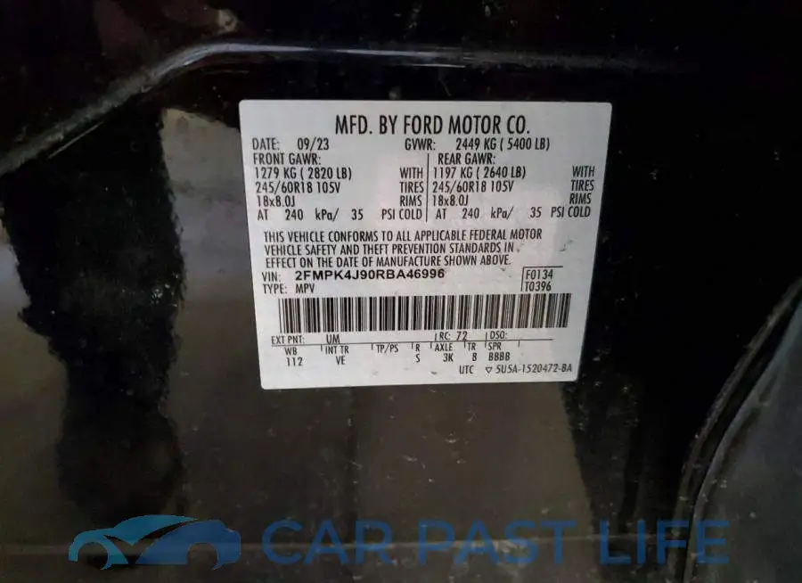 2FMPK4J90RBA46996# 13