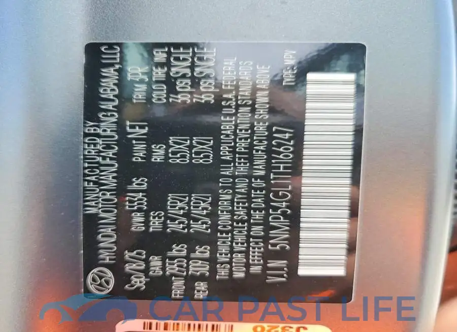 5NMP54GL1TH166247# 13