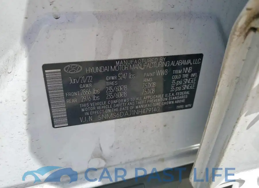 5NMS6DAJ1NH479140# 13
