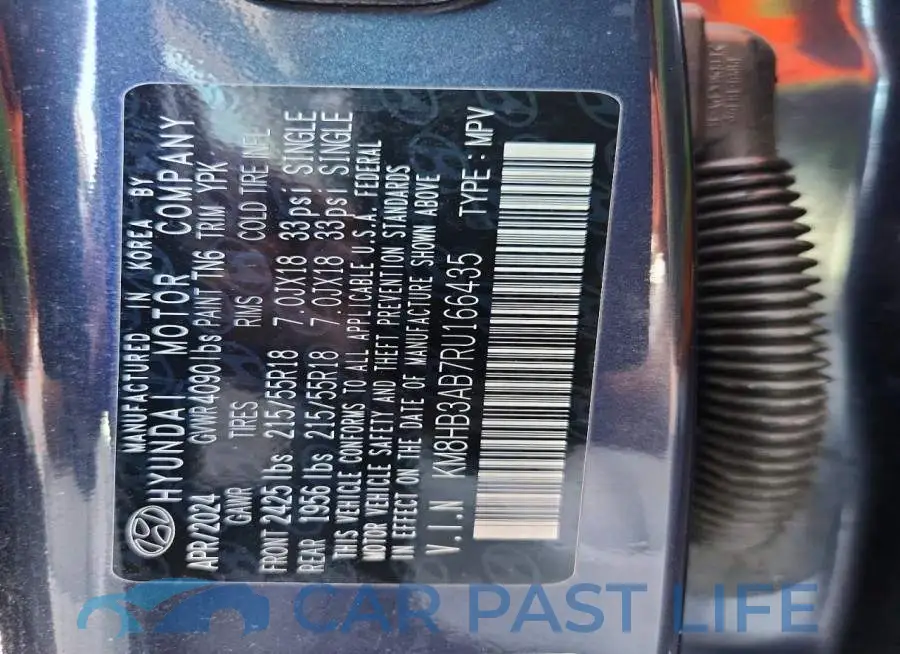 KM8HB3AB7RU166435# 14