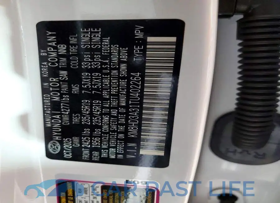 KM8HD3A31TU402264# 14