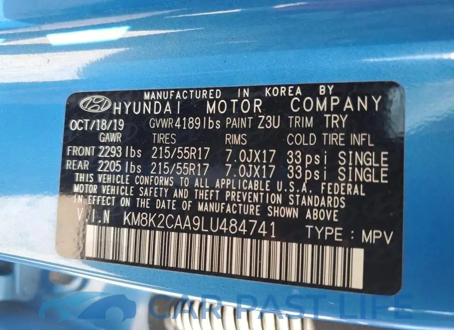 KM8K2CAA9LU484741# 12