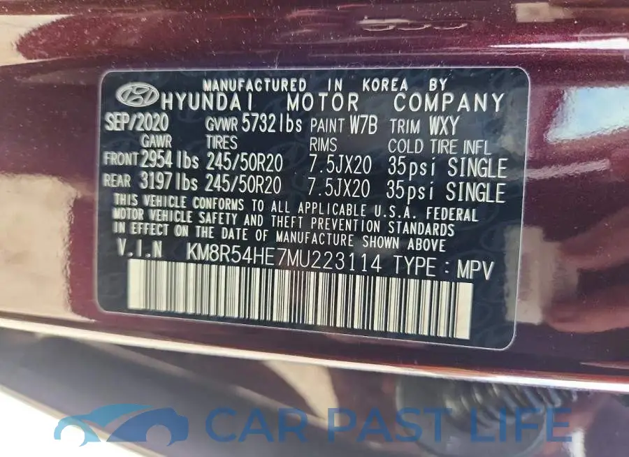 KM8R54HE7MU223114# 14