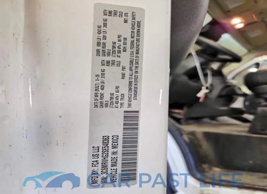 3C6MRVHG2SE548363# 13