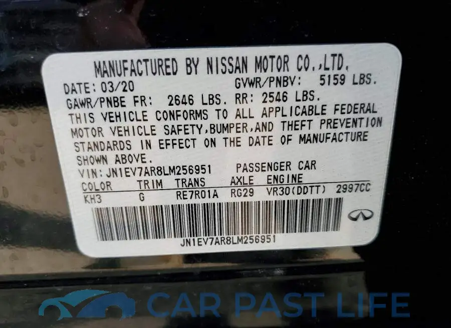 JN1EV7AR8LM256951# 12