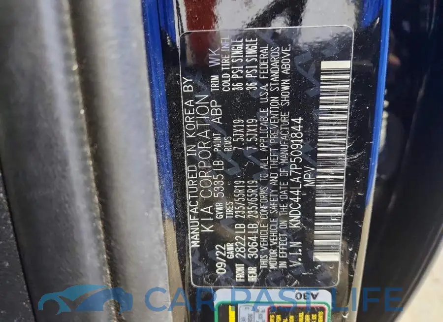KNDC44LA7P5091844# 14