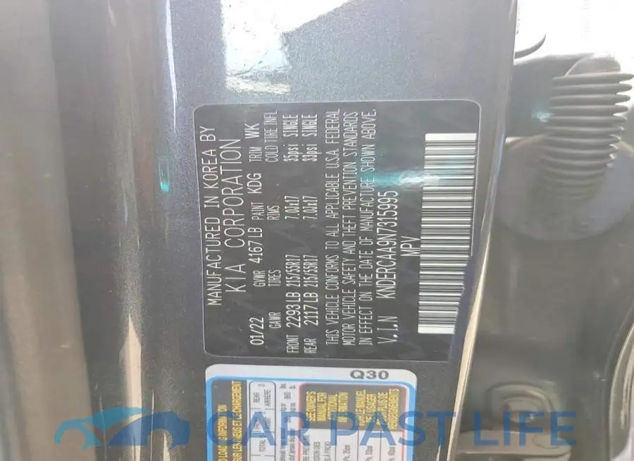 KNDERCAA9N7315995# 13