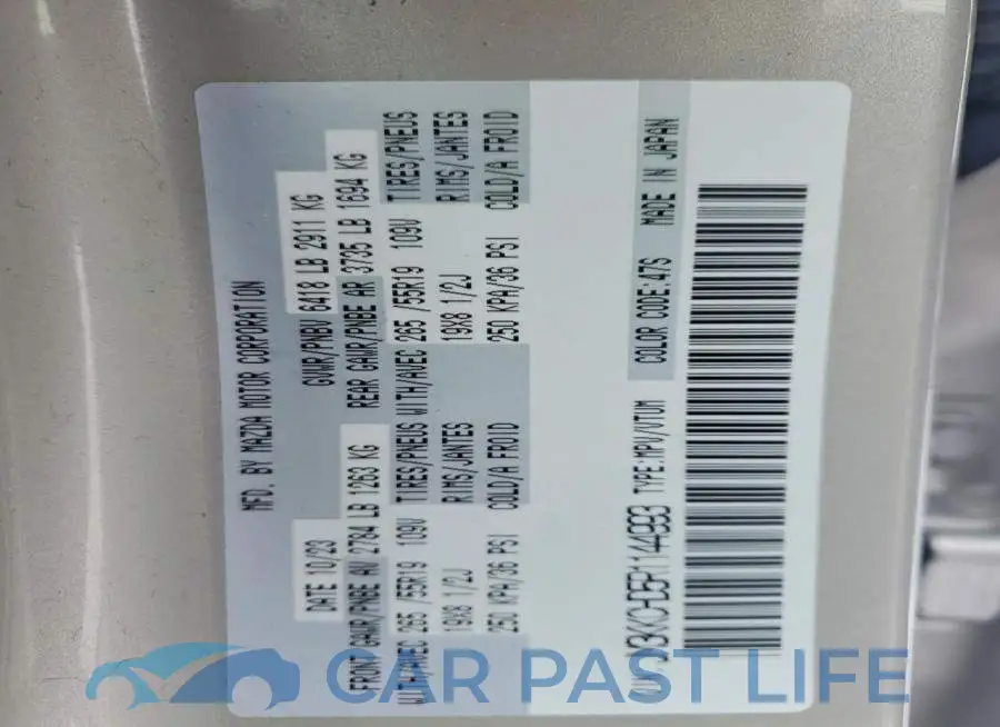 JM3KKCHD5R1144993# 13