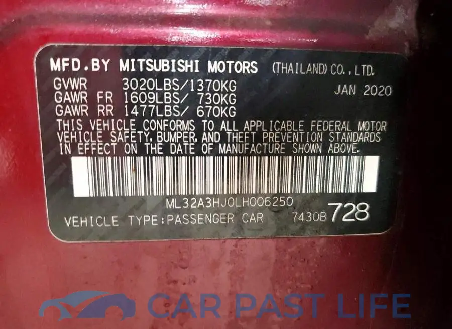 ML32A3HJ0LH006250# 12