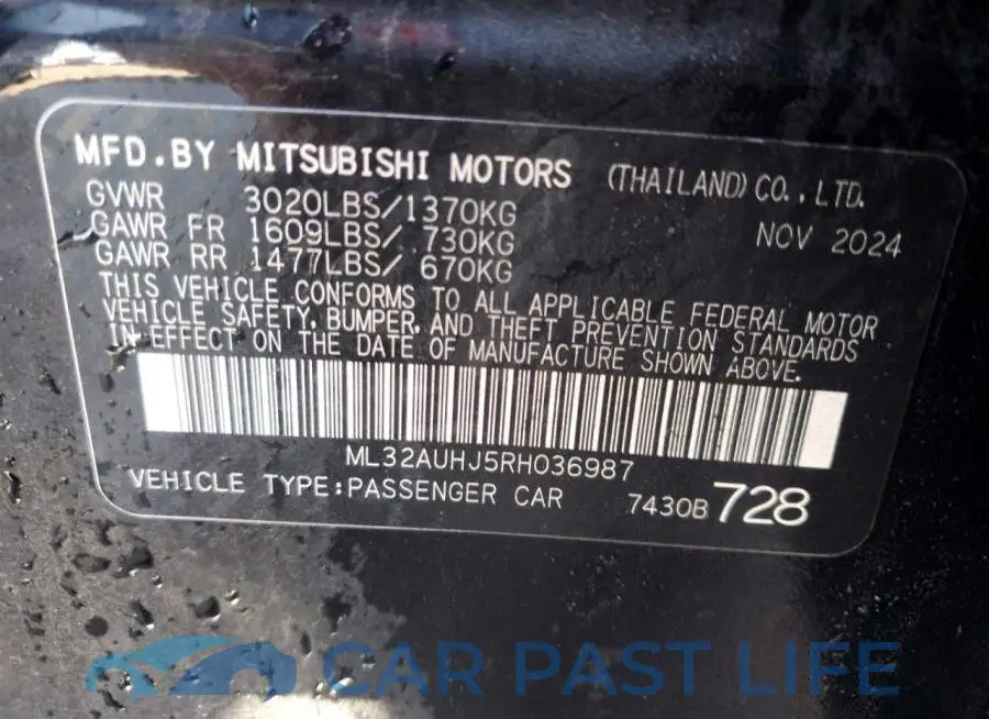 ML32AUHJ5RH036987# 12