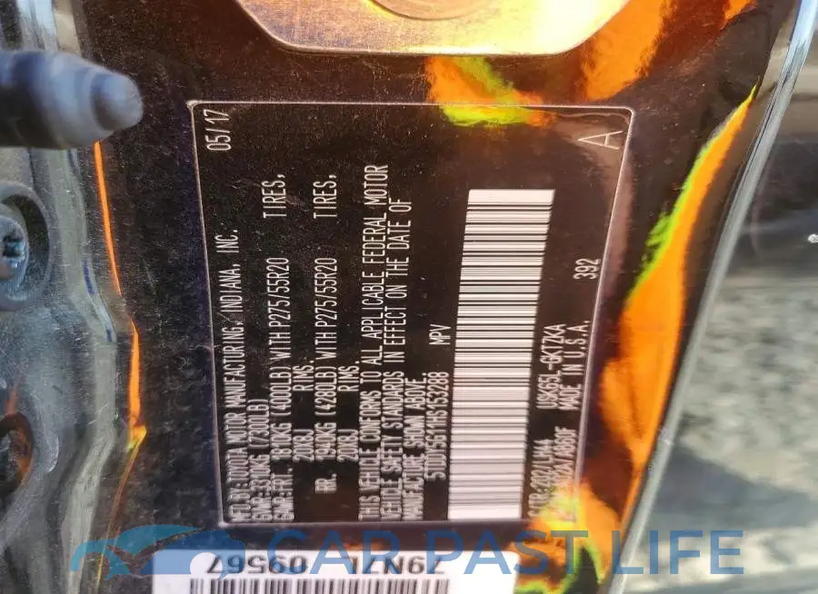 5TDDY5G11HS153288# 13