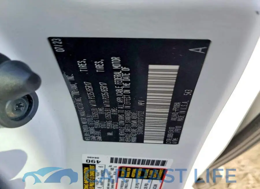 5TDYRKEC4PS171722# 12