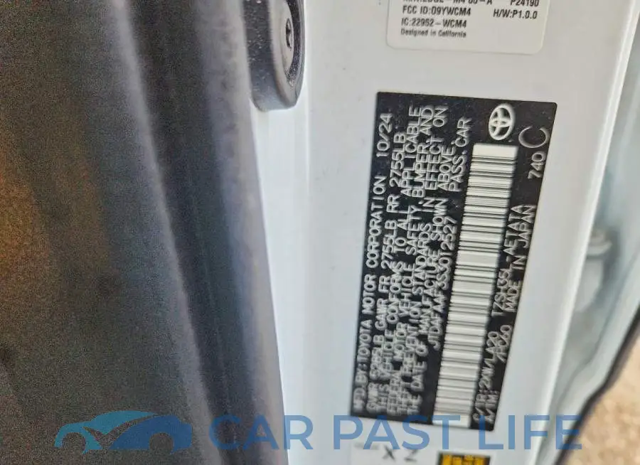 JTDAFAAF3S3012527# 12
