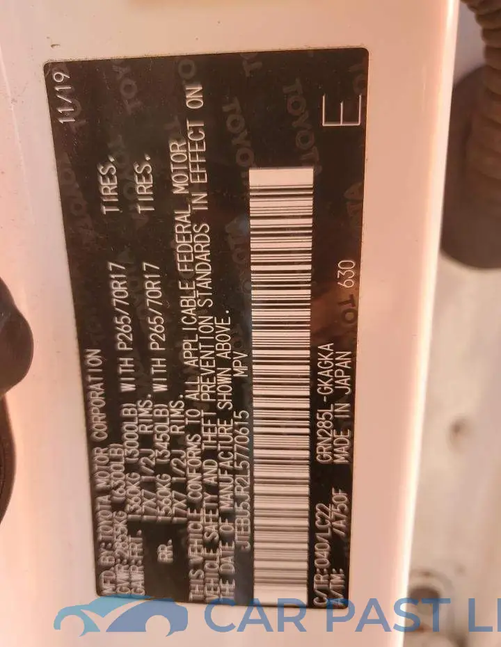 JTEBU5JR2L5770615# 14
