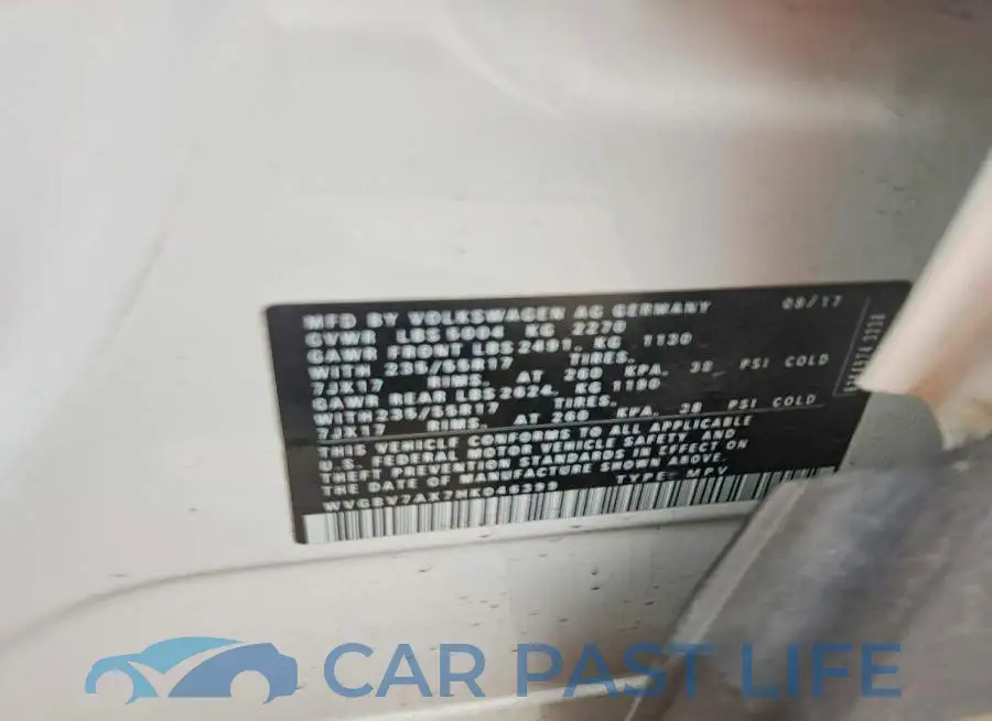 WVGBV7AX7HK046399# 13