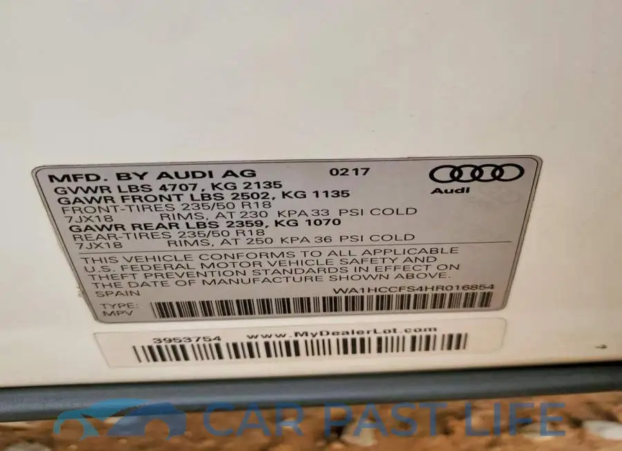 WA1HCCFS4HR016854# 13