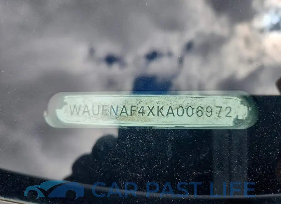 WAUENAF4XKA006972# 12