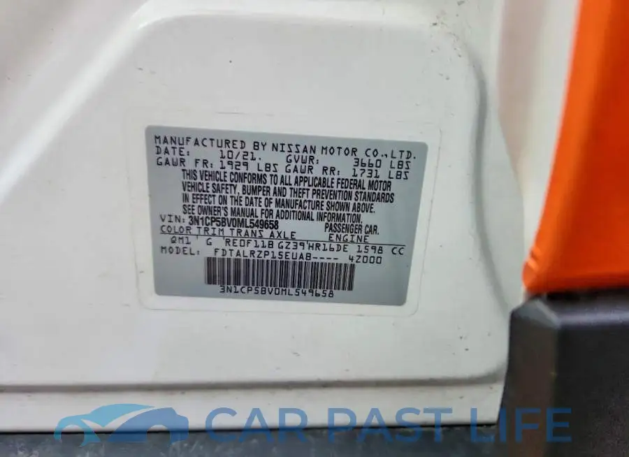 3N1CP5BV0ML549658# 13