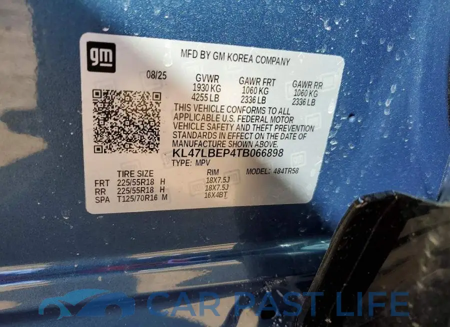 KL47LBEP4TB066898# 13