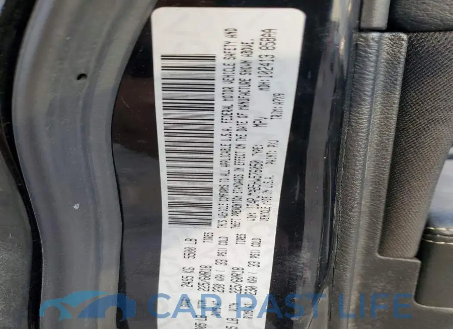 1C4PJMAB5HW576050# 12