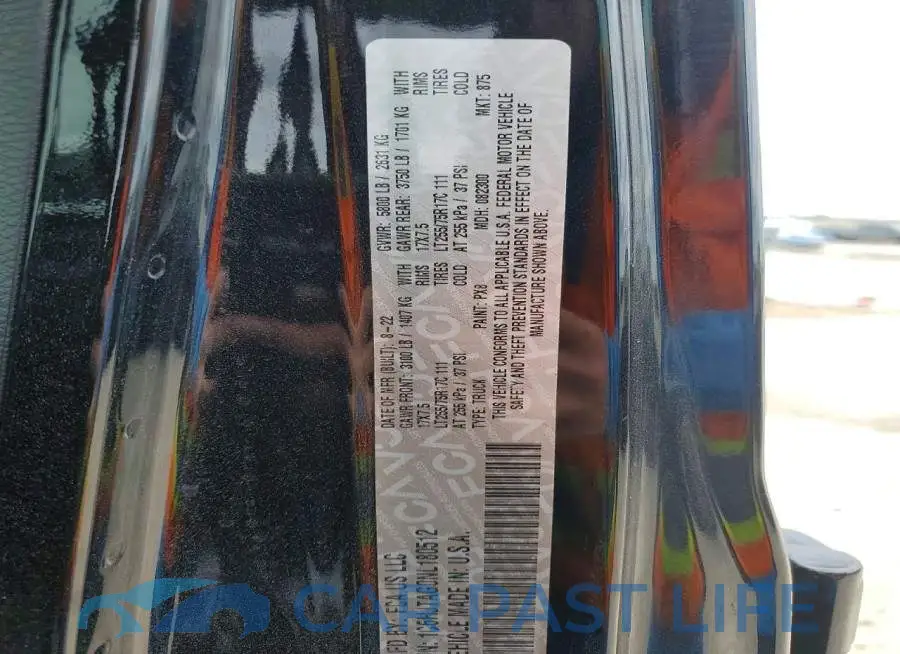 1C6HJTAG0NL180512# 12
