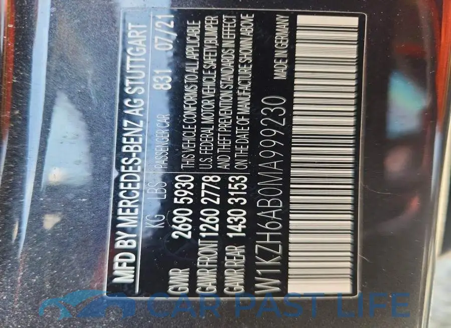 W1KZH6AB0MA999230# 13