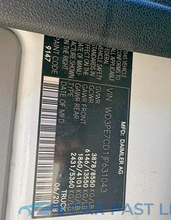 WD3PE7CD1JP631043# 10