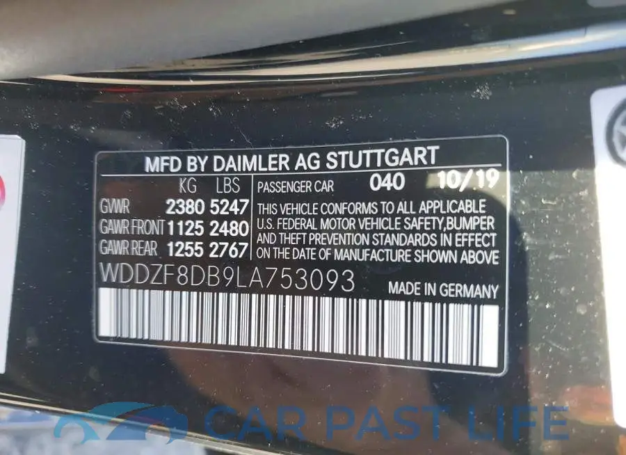 WDDZF8DB9LA753093# 12
