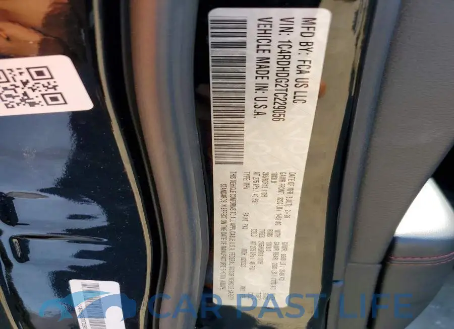 1C4RDHDG2TC229056# 13
