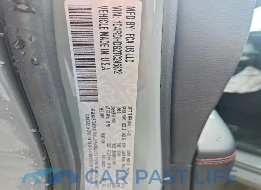 1C4RDHDG2TC245872# 13