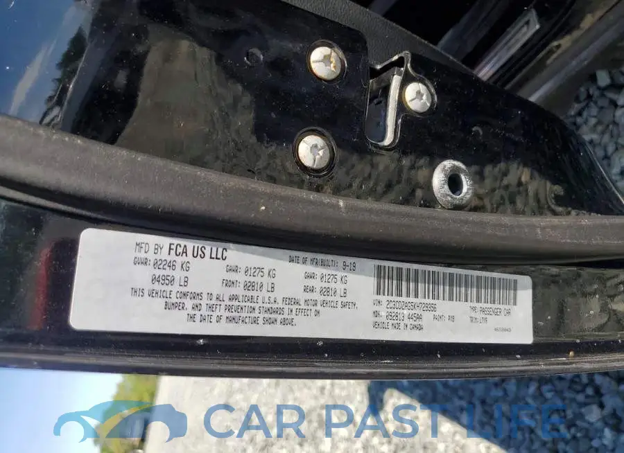 2C3CDZAG5KH729356# 12