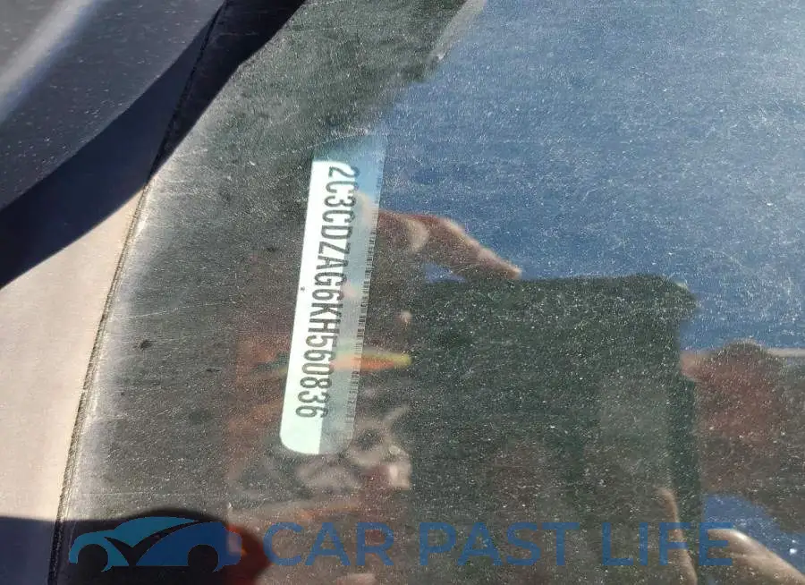 2C3CDZAG6KH560836# 12