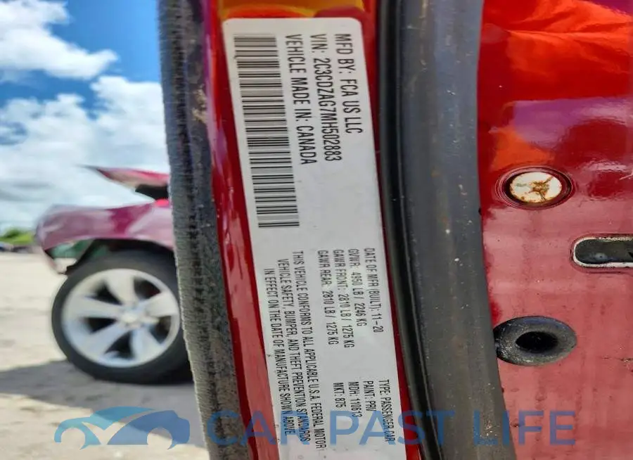 2C3CDZAG7MH502883# 12