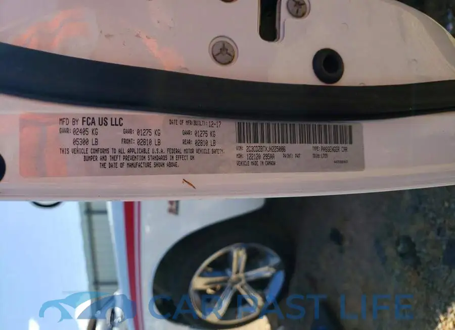 2C3CDZBTXJH225086# 12