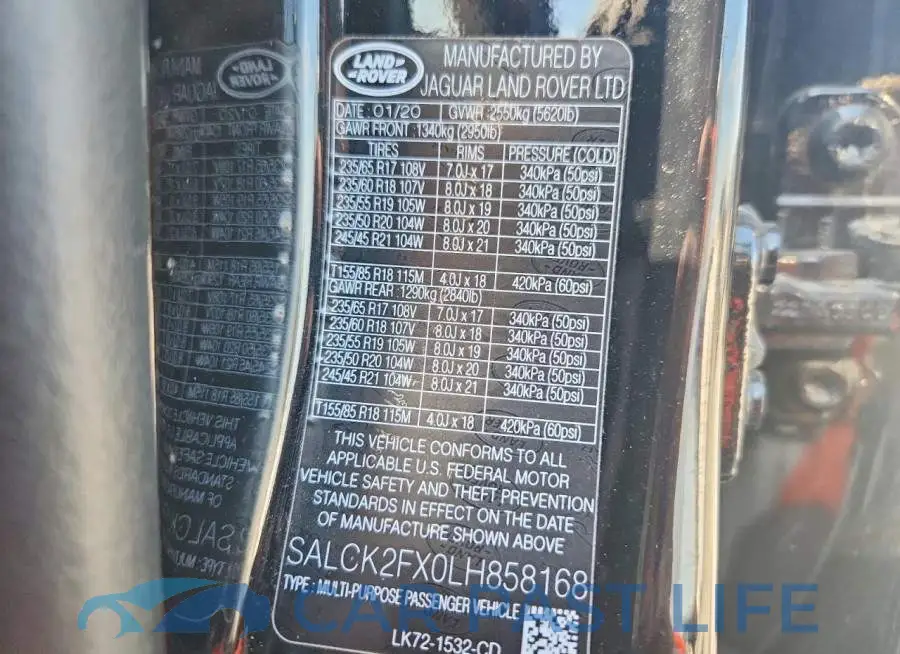 SALCK2FX0LH858168# 14