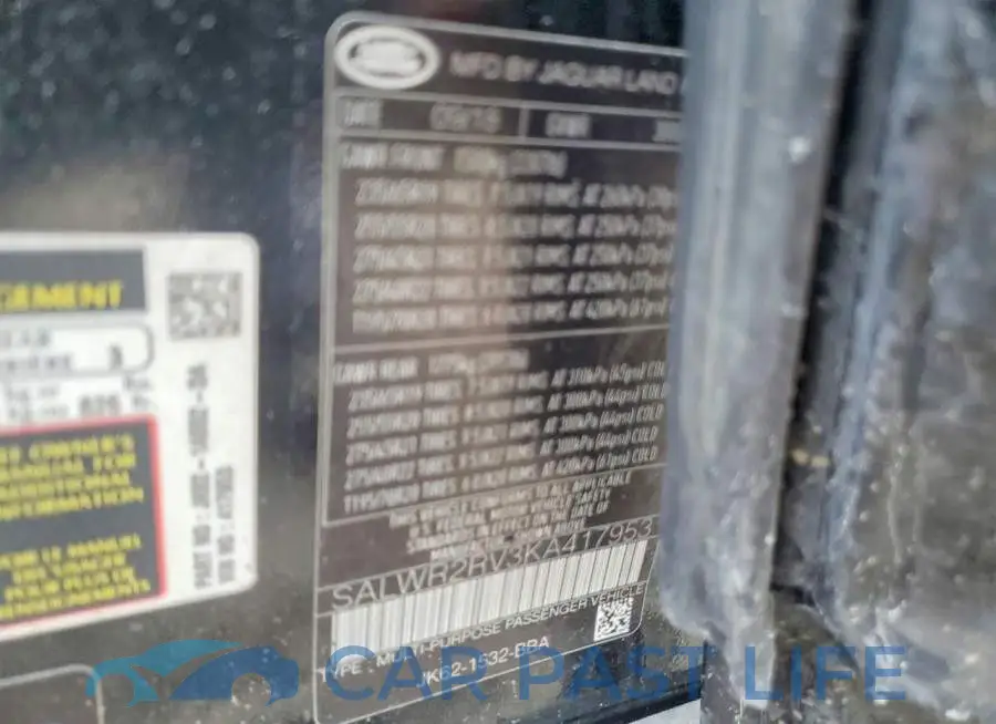 SALWR2RV3KA417953# 13