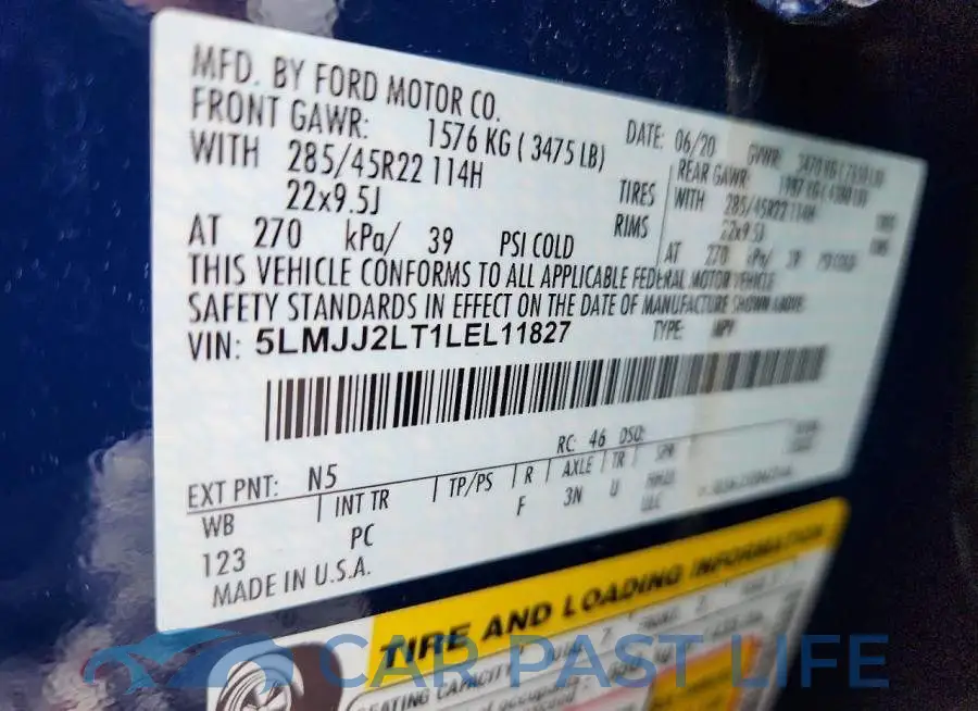 5LMJJ2LT1LEL11827# 14