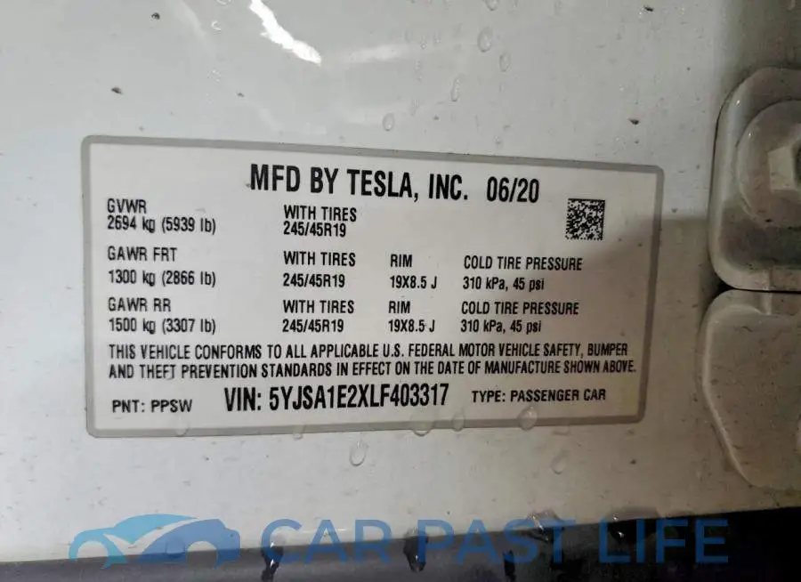 5YJSA1E2XLF403317# 12