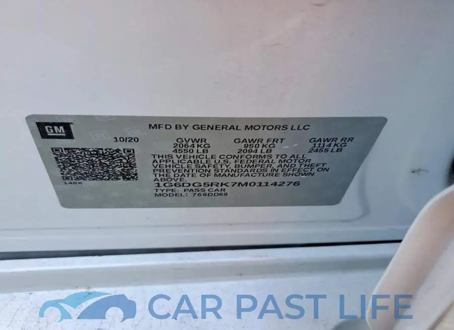 1G6DG5RK7M0114276# 13
