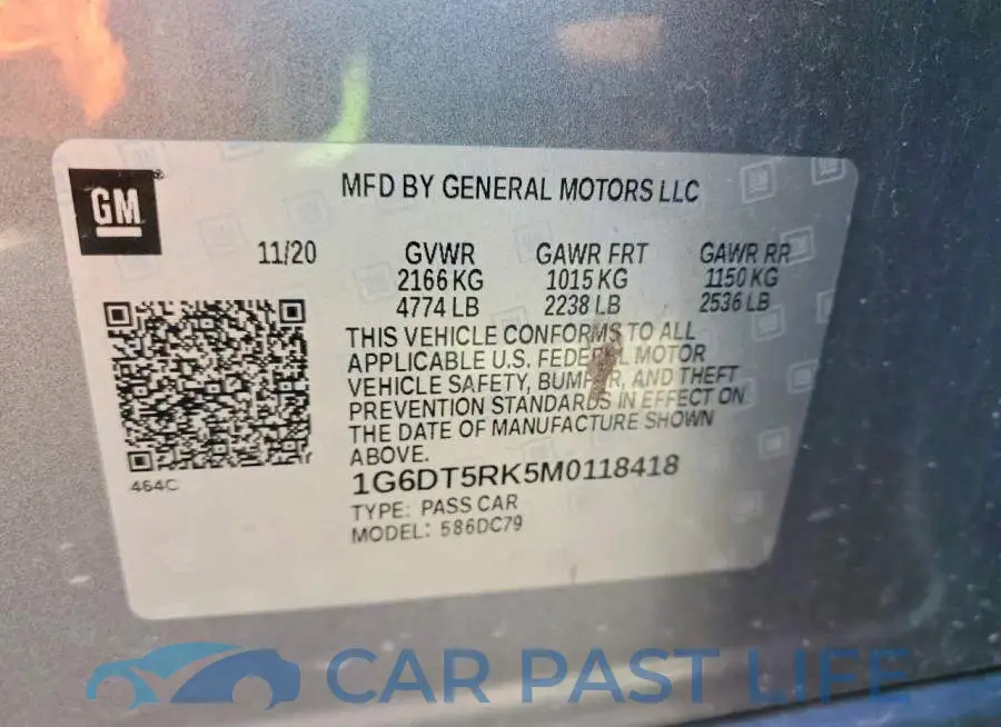 1G6DT5RK5M0118418# 12