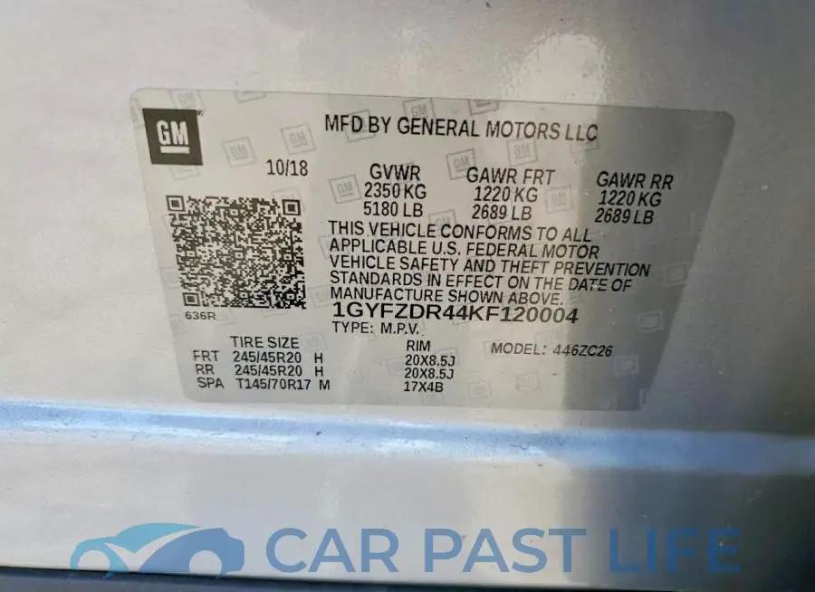 1GYFZDR44KF120004# 13