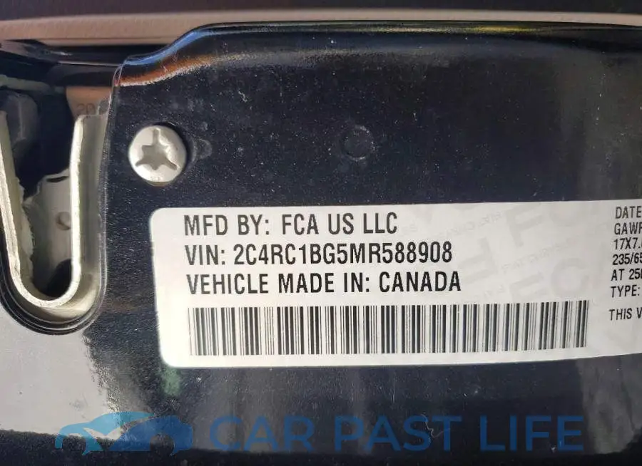 2C4RC1BG5MR588908# 13