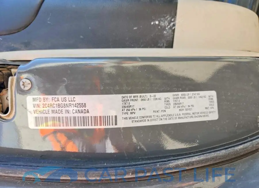 2C4RC1BG8NR142558# 13