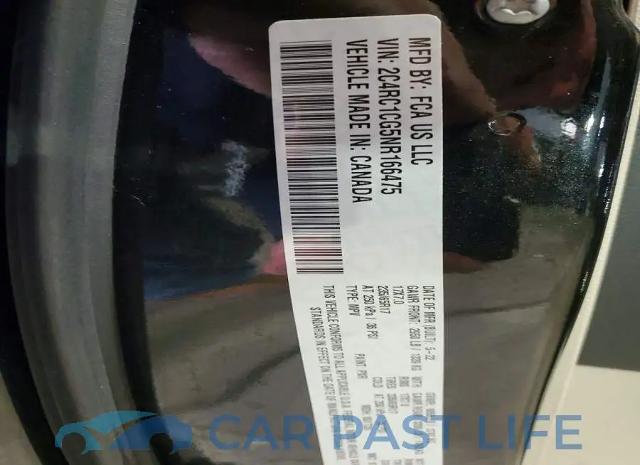 2C4RC1CG5NR166475# 13