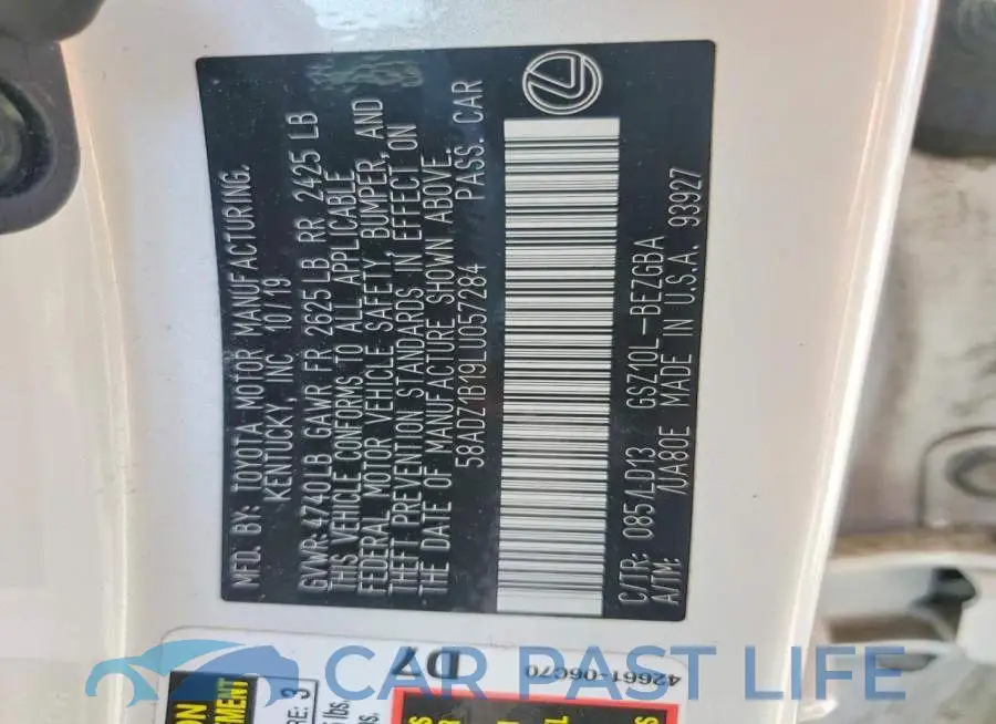 58ADZ1B19LU057284# 13