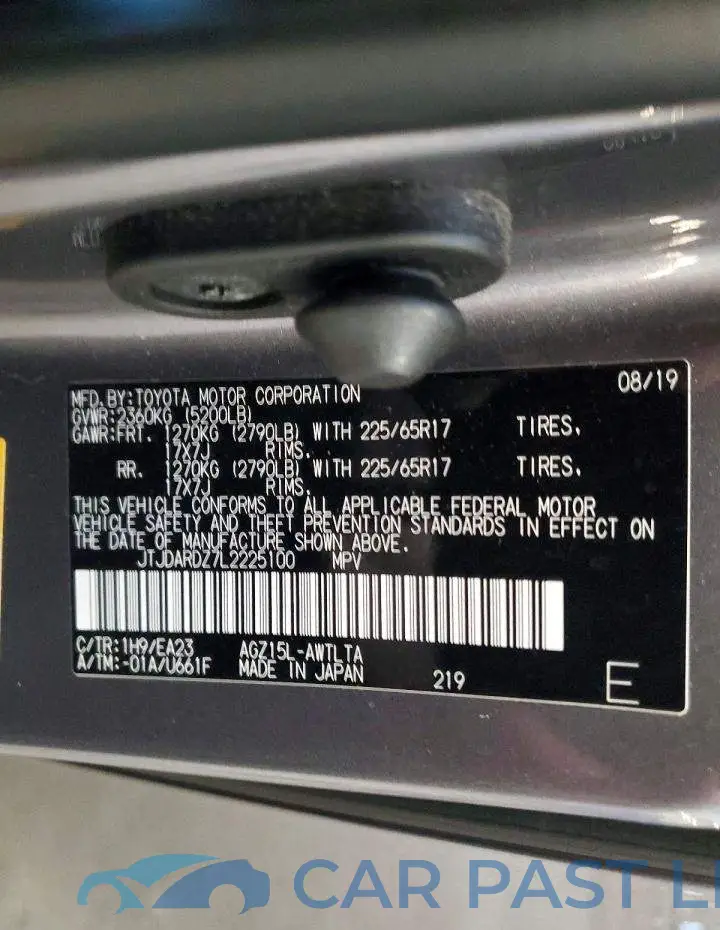 JTJDARDZ7L2225100# 13