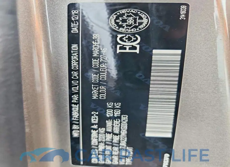 7JRA22TM6KG004283# 13